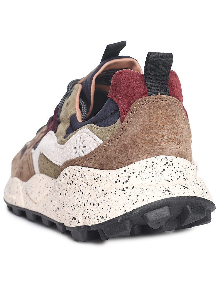 Flower MOUNTAIN (フラワーマウンテン) ナイロン レザー スニーカー