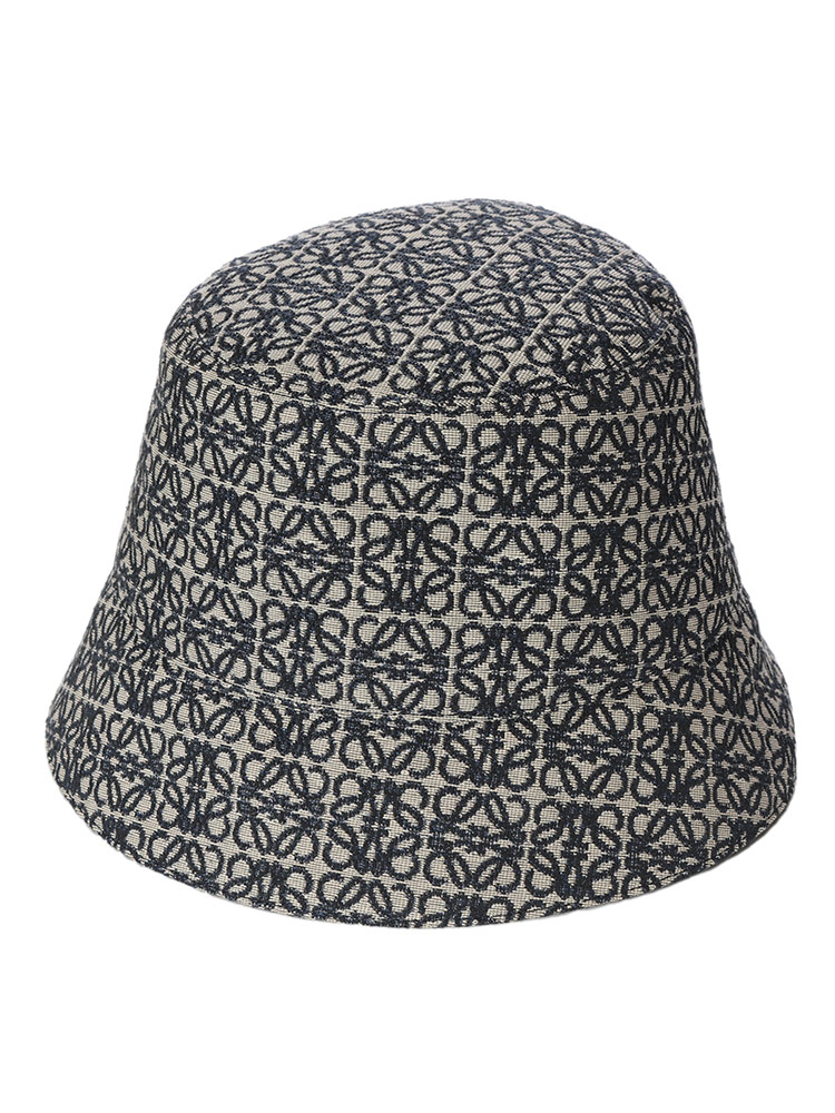 LOEWE (ロエベ) リバーシブル アナグラム バケットハット メンズ