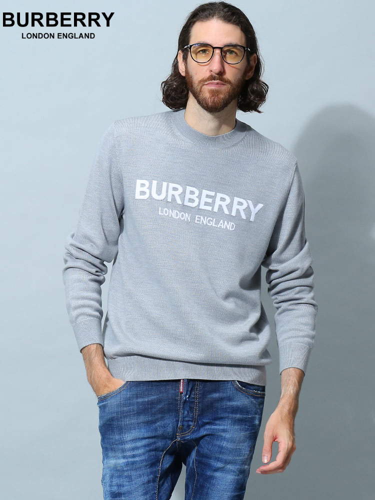バーバリー メンズ セーター BURBERRY ブランド ニット トップス プル