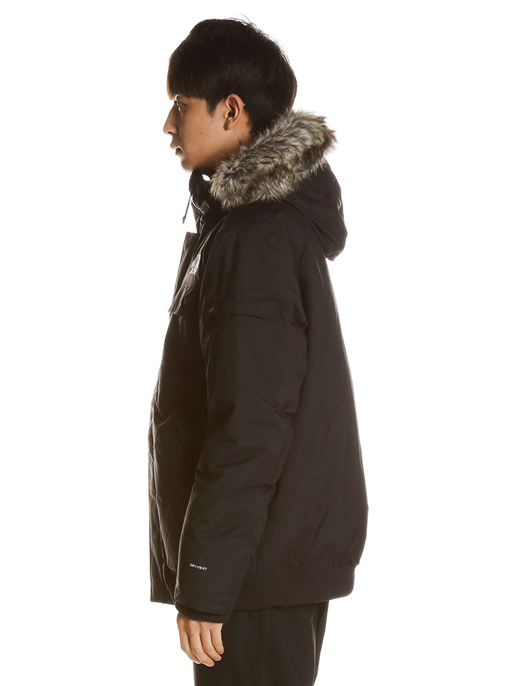 THE NORTH FACE (ザ ノースフェイス) ロゴ刺繍 フード フルジップ