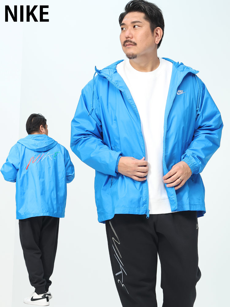 NIKE CLUB WOVEN LINED JACKET バックロゴ ジップ ジャケット アウター