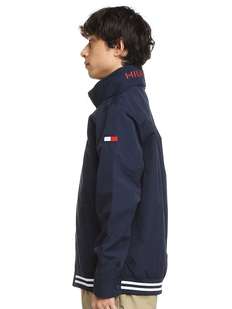 TOMMY HILFIGER (トミーヒルフィガー) フード収納 撥水 フルジップ