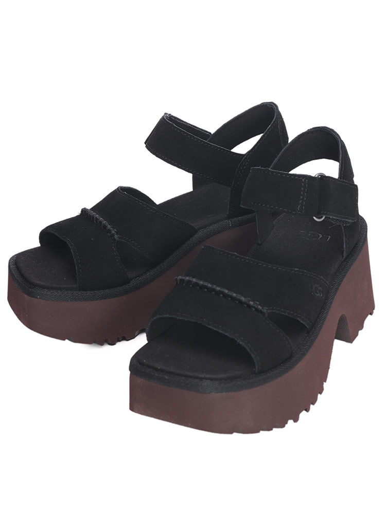 UGG (アグ) ストラップ 厚底サンダル NEW HIEGHTS ANKLE STRAP