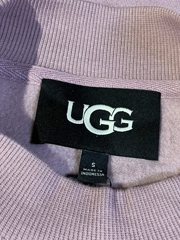 UGG (アグ) 裏起毛 BIGロゴ クルーネック トレーナー UGGL1171477