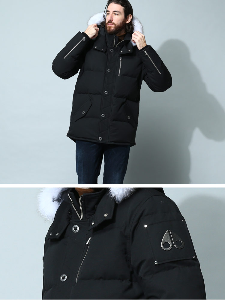 MOOSE KNUCKLES (ムースナックルズ) ファーフード フルジップ ダウン