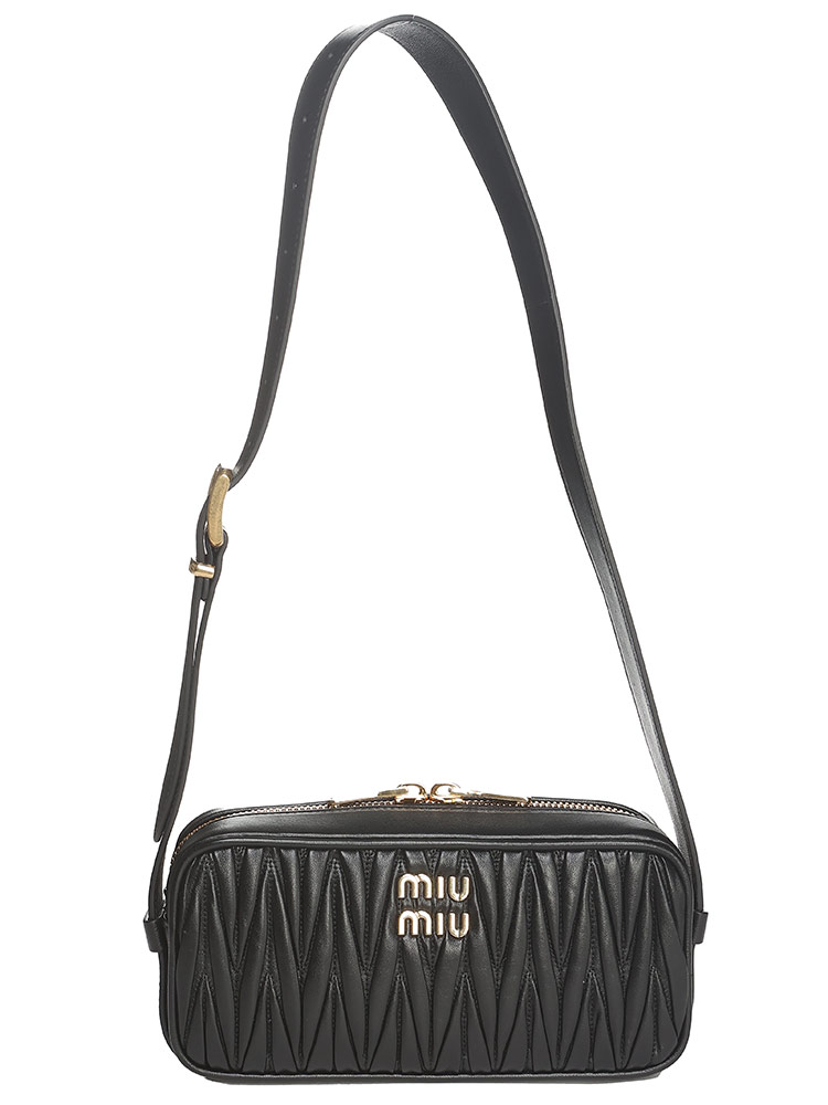 MIUMIU (ミュウミュウ) マテラッセレザー ショルダーバッグ