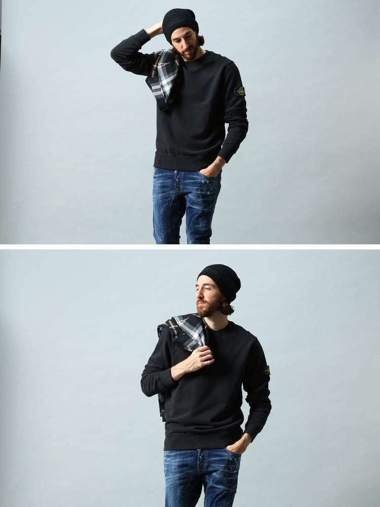 ストーンアイランド メンズ トレーナーSTONE ISLAND ブランド トップス