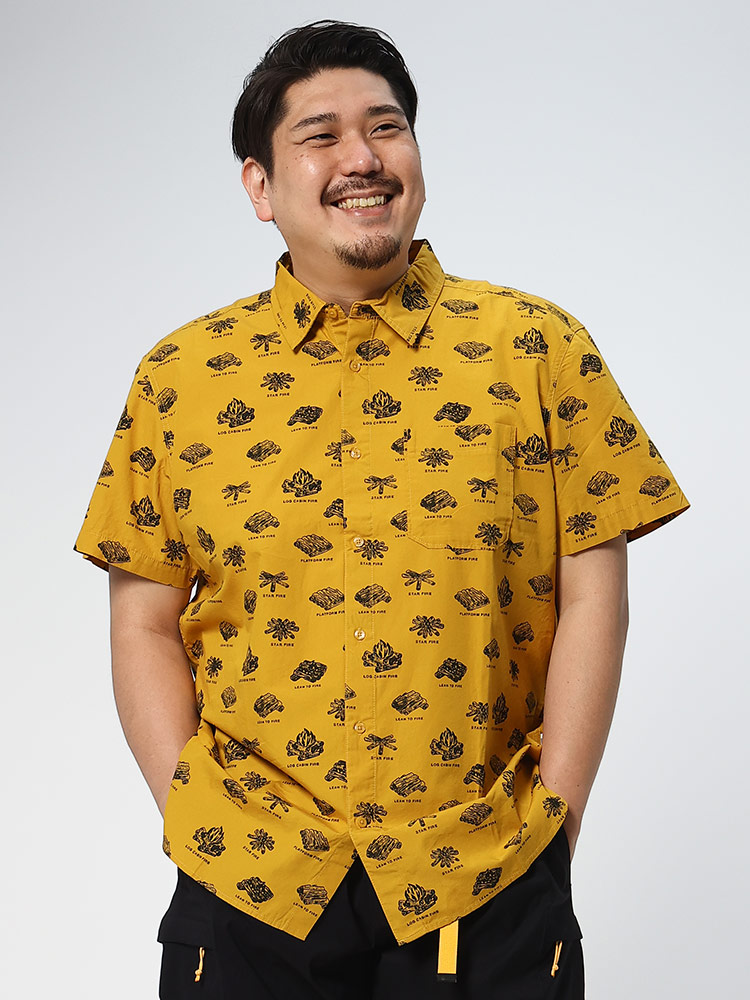 大きいサイズ メンズ THE NORTH FACE (ザ ノースフェイス) 総柄