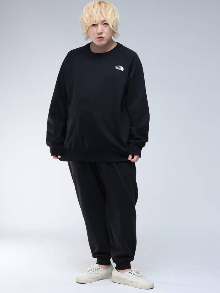 スウェット トレーナー ボックスロゴバックプリント クルーネック