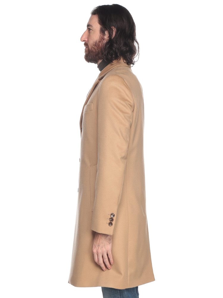 HUGO BOSS (ヒューゴボス) ウール×カシミヤ シングルボタン チェスター