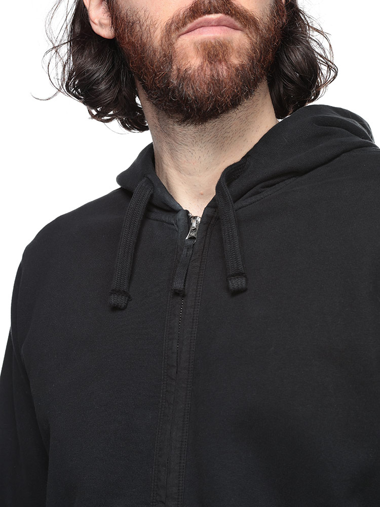 STONE ISLAND (ストーンアイランド) 裏起毛 ロゴパッチ フルジップ