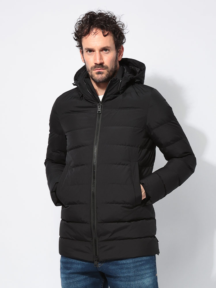 HERNO (ヘルノ) GORE-TEX INFINIUM WINDSTOPPER フード着脱 撥水