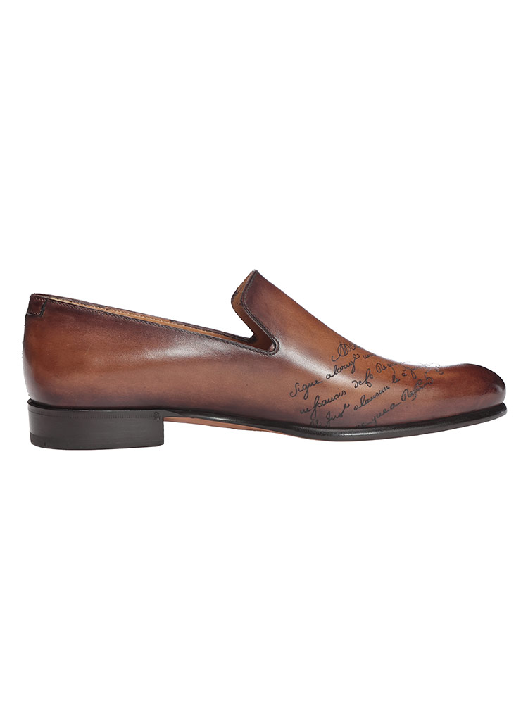 BERLUTI (ベルルッティ) カーシヴ ガレ レザー ローファー BRS4170001