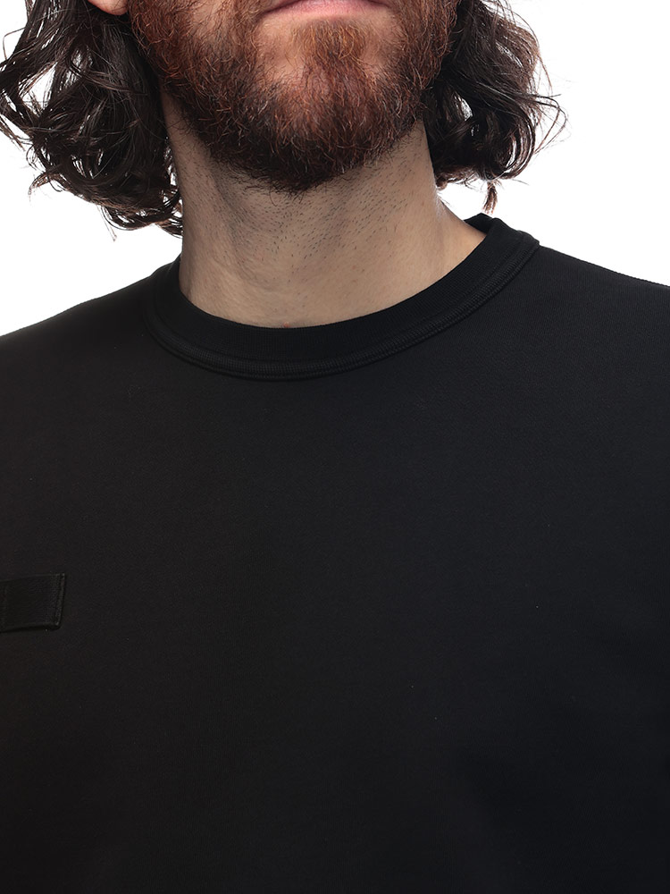 STONE ISLAND (ストーンアイランド) ジップポケット クルーネック