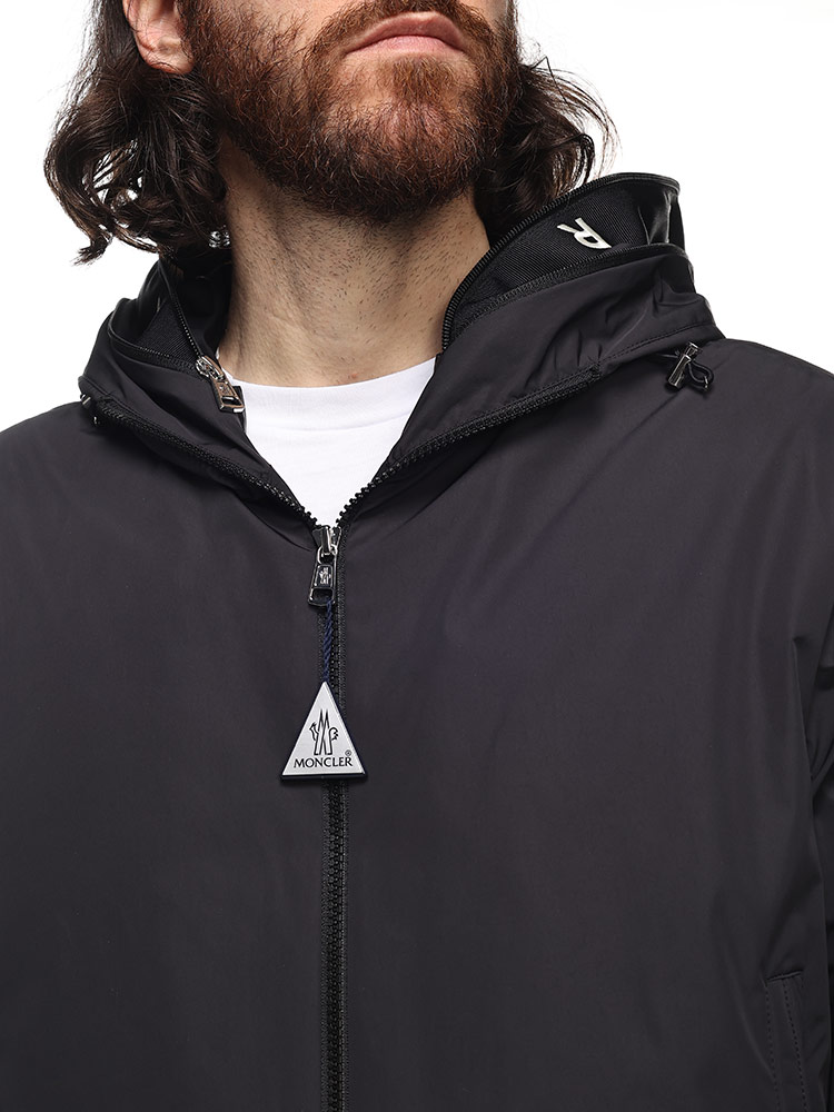 MONCLER (モンクレール) 撥水 軽量 ダブルフード フルジップ ナイロン