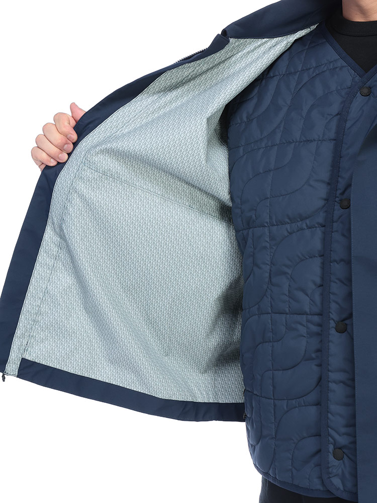 アウター ジャケット 3WAY 中綿ベストライナー フルジップ CITY