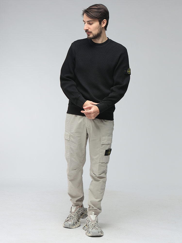 STONE ISLAND (ストーンアイランド) メンズ トレーナー 長袖 袖ロゴ