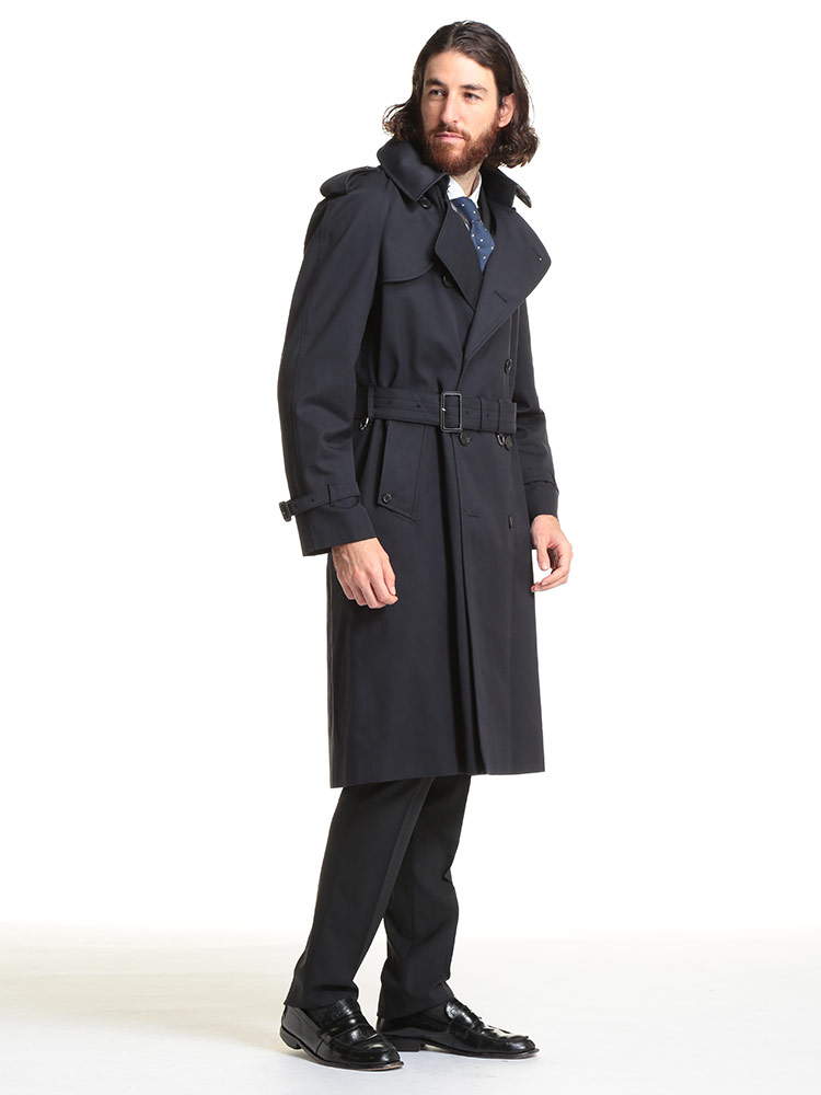 Aquascutum (アクアスキュータム) 無地 裏地チェック ウエストベルト