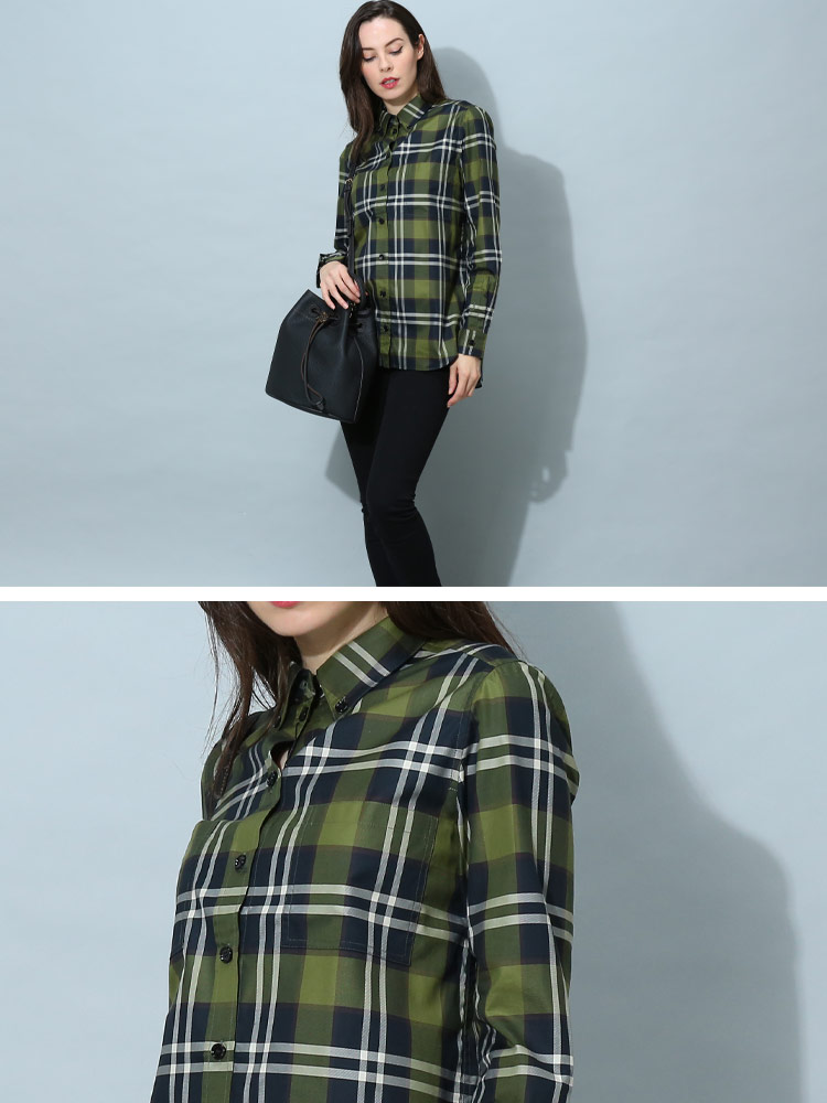 バーバリー レディース シャツ BURBERRY ブランド 長袖シャツ トップス
