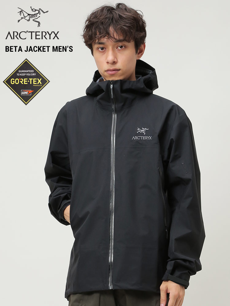 ARC'TERYX (アークテリクス) GORE-TEX ロゴ刺繍 フルジップ ジャケット