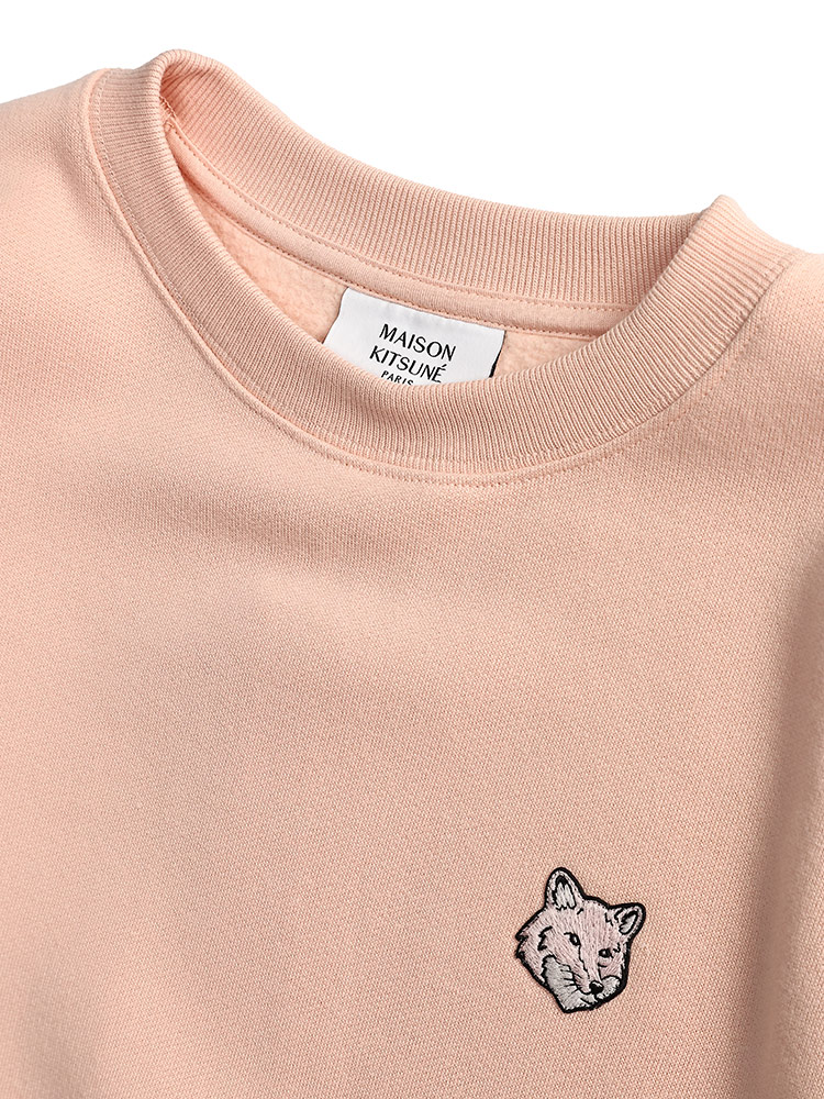 MAISON KITSUNE (メゾンキツネ) ボールド フォックスヘッド 裏起毛