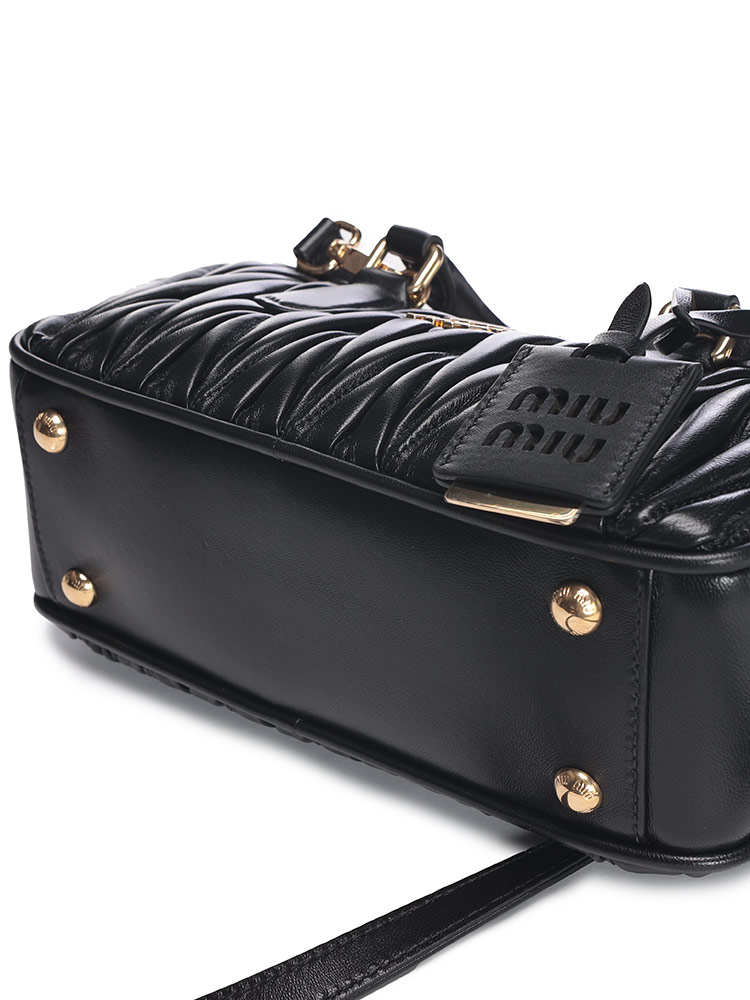 MIU MIU (ミュウミュウ) アルカディ マテラッセレザー ミニバッグ