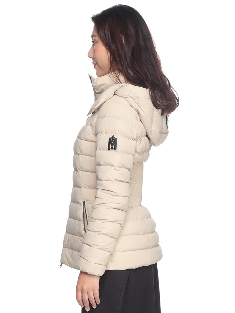 MACKAGE (マッカージュ) ストレッチナイロン フルジップ ライトダウン