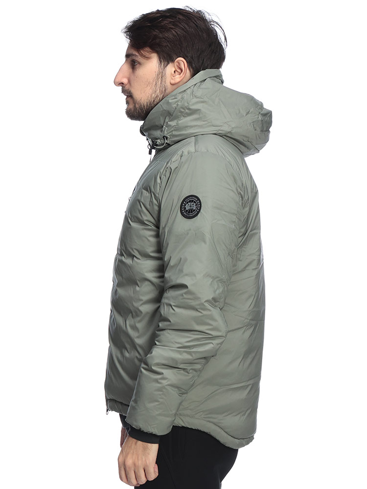 CANADA GOOSE (カナダグース) ロゴ 収納フード フルジップ ダウン