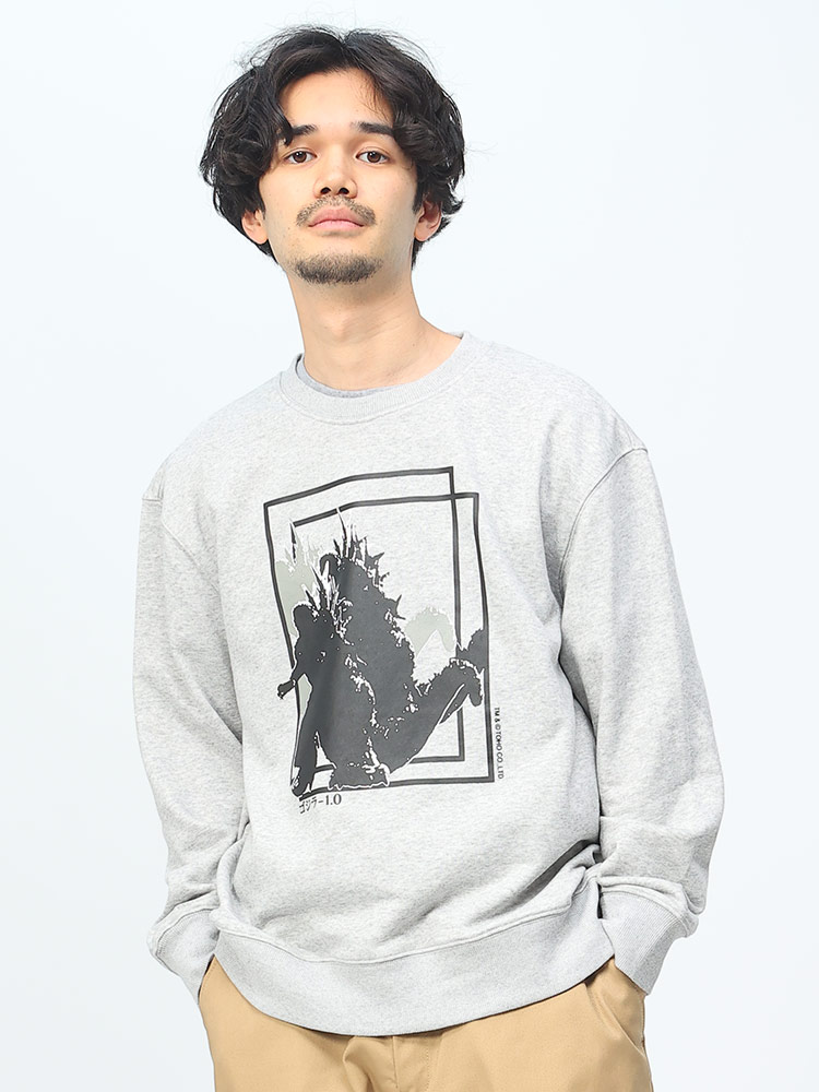 ゴジラ-1.0』コラボレーショングラフィックトレーナー M L LL トップス