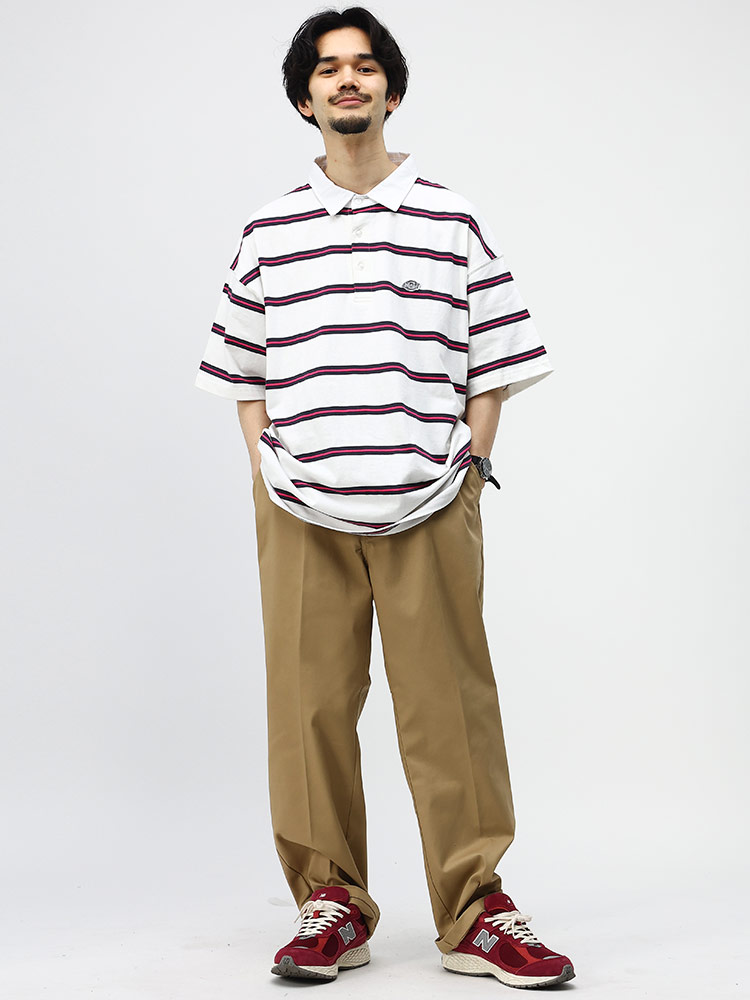 Dickies (ディッキーズ) 無地 ジップフライ イージー ワークパンツ M L