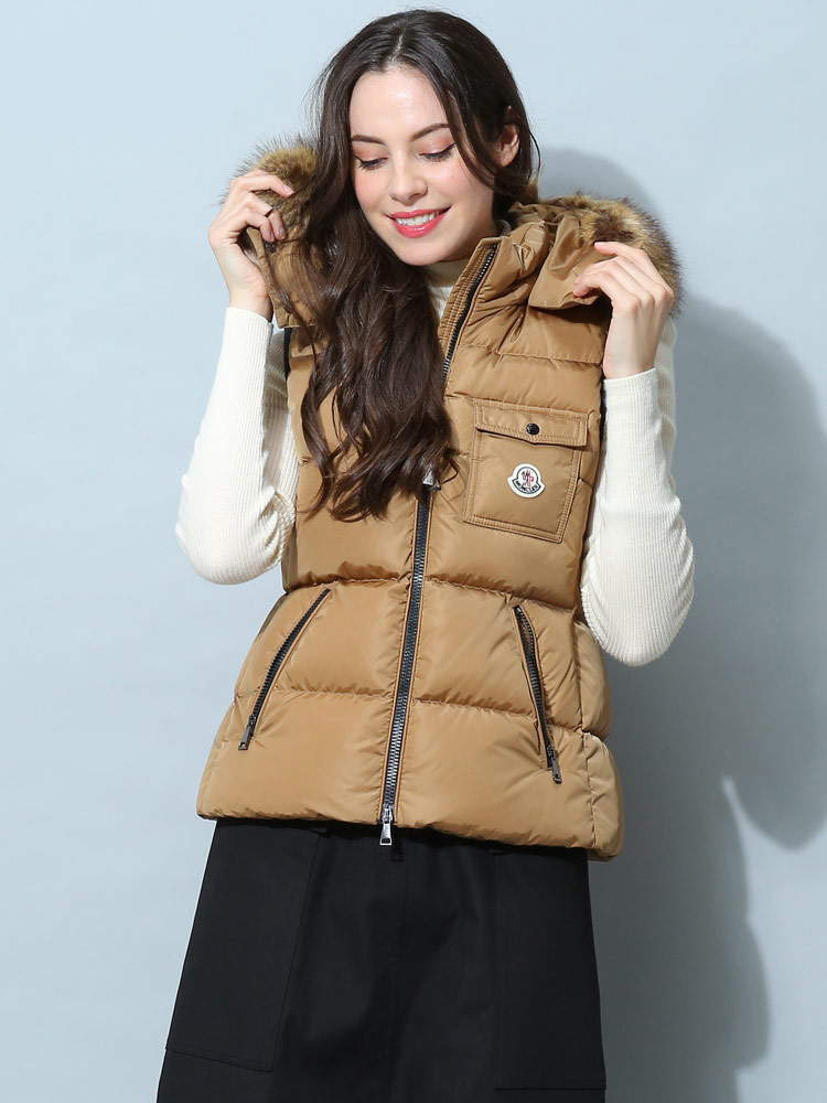 モンクレール レディース ダウン ベスト MONCLER ブランド ダウン