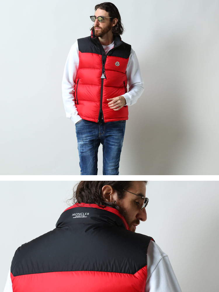 モンクレール メンズ ベスト MONCLER ブランド ダウンベスト アウター
