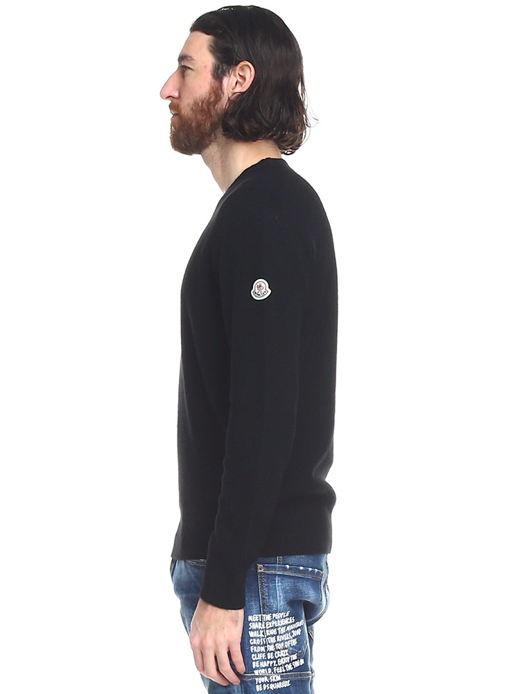 MONCLER (モンクレール) カシミヤ混 クルーネック ニット セーター