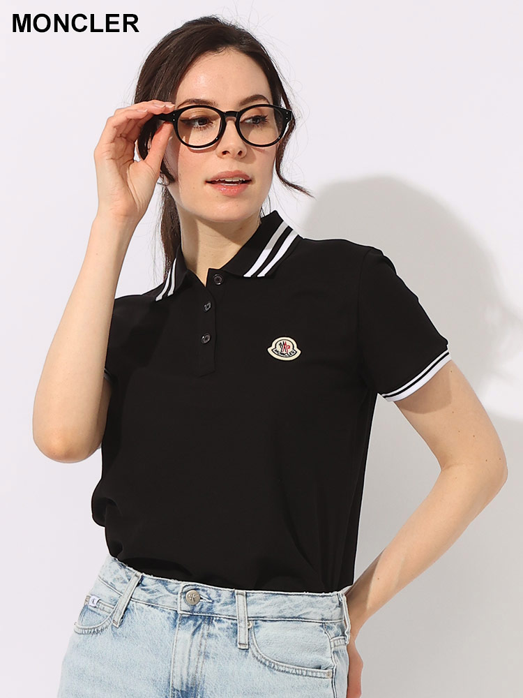 MONCLER (モンクレール) ストライプライン ロゴパッチ ベーシック 半袖