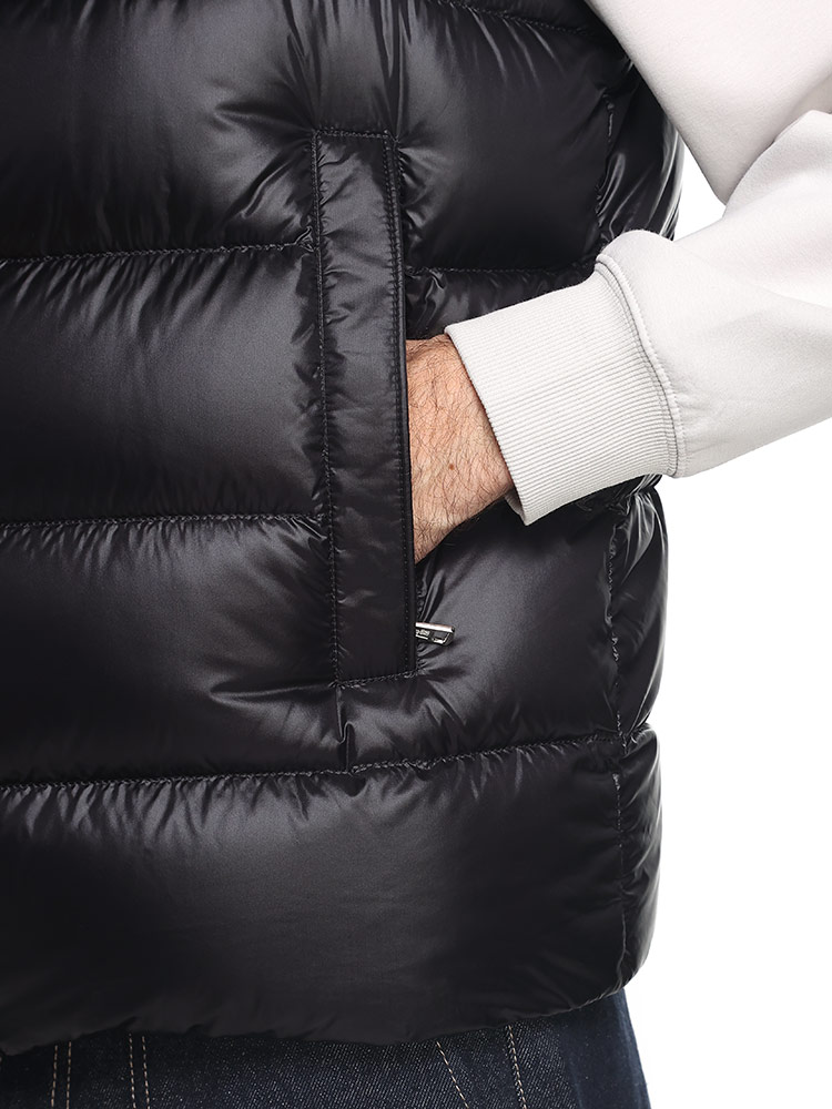 MONCLER (モンクレール) トリコロールトリミング フルジップ ダウン