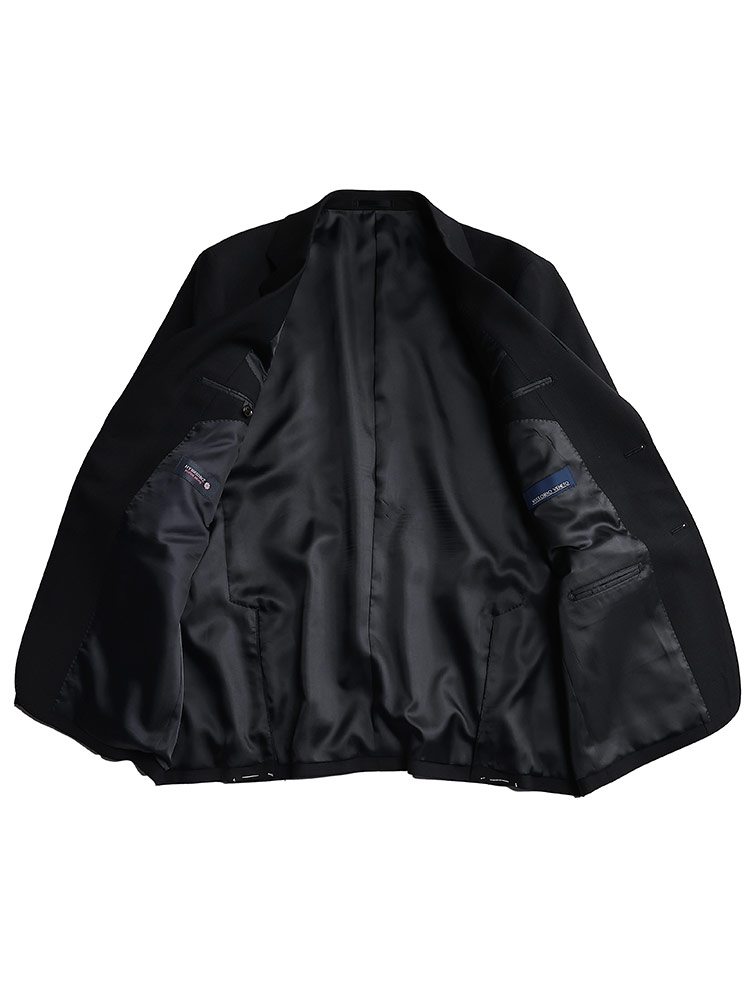 スーツ メンズ ビジネス 紳士 SUPERMOVE シングル 2ツ釦 ストレッチ