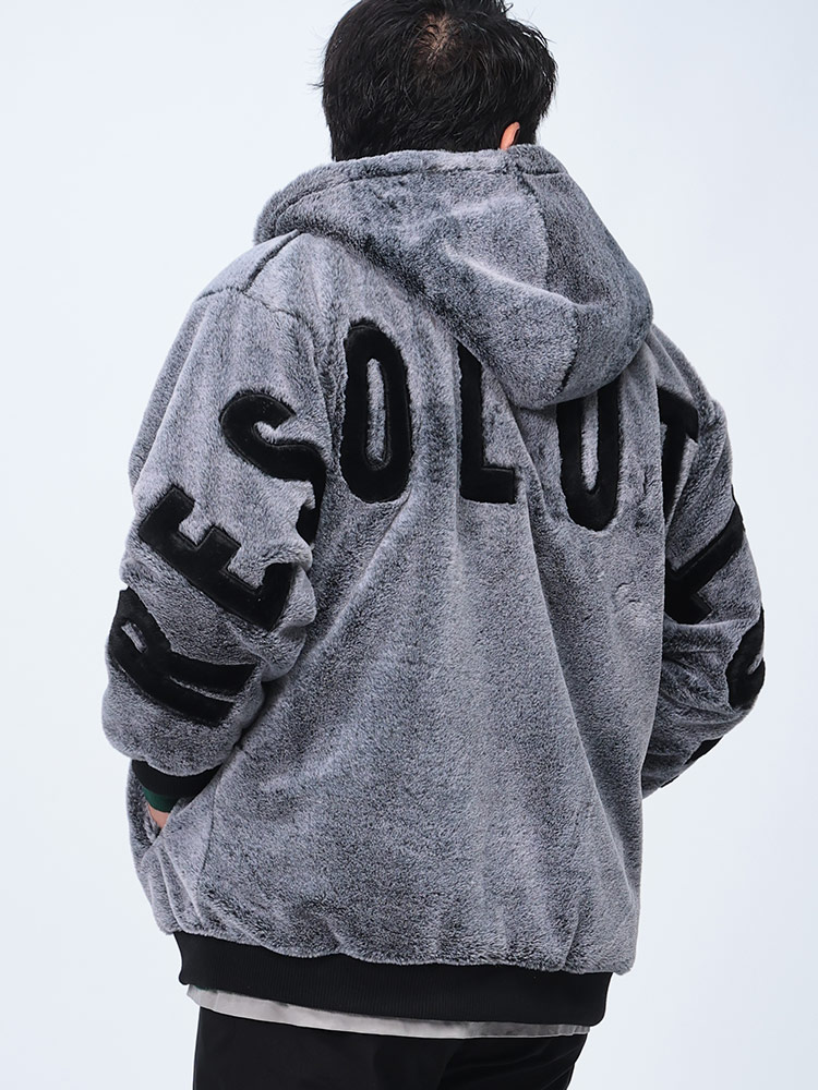 ファージャケット ストレートライン フルジップ アウター ブルゾン