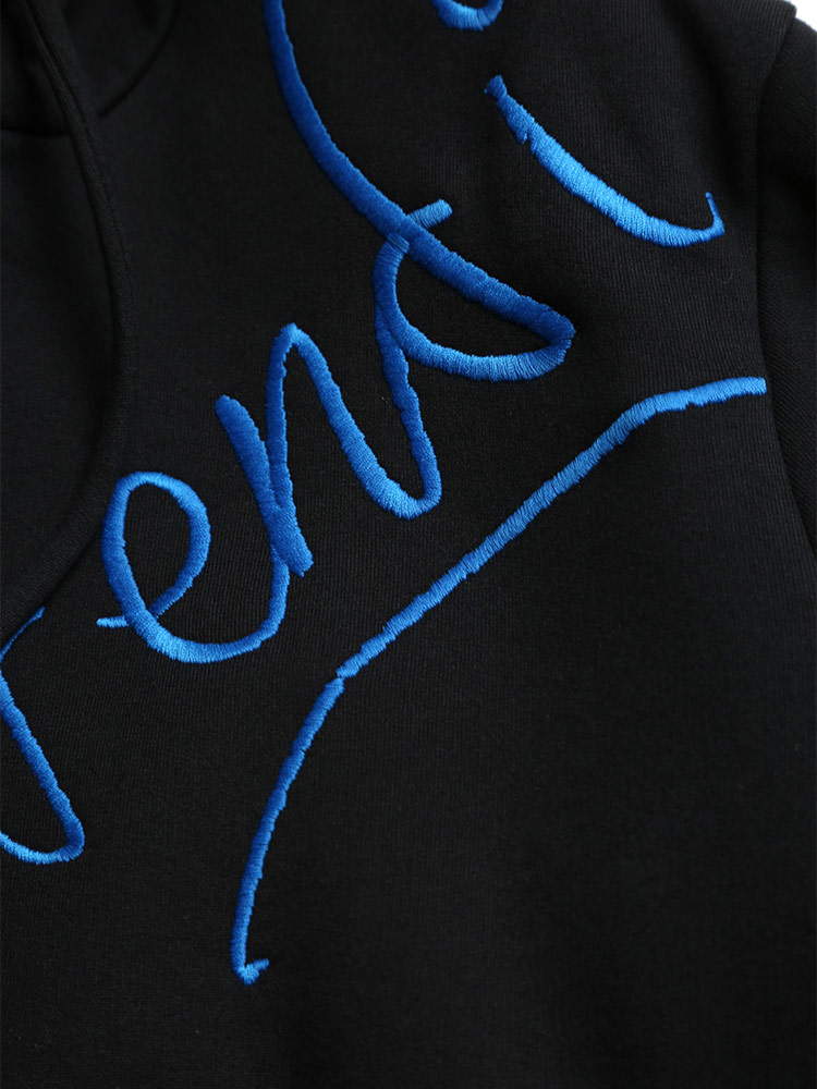 FENDI フェンディ 刺繍 スウェット パーカー ブランド メンズ トップス