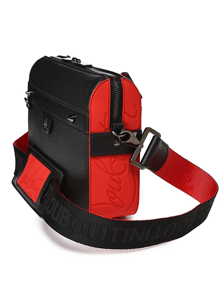 Christian Louboutin (クリスチャン ルブタン) レザー ラバー切替