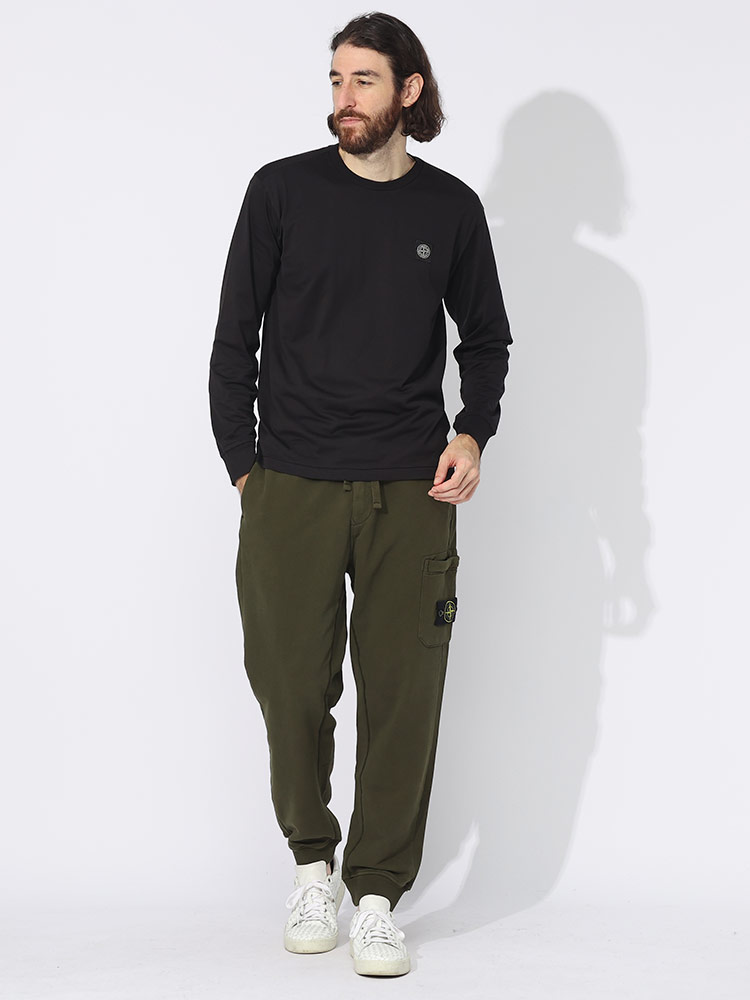 STONE ISLAND (ストーンアイランド) ロゴワッペン スウェットパンツ