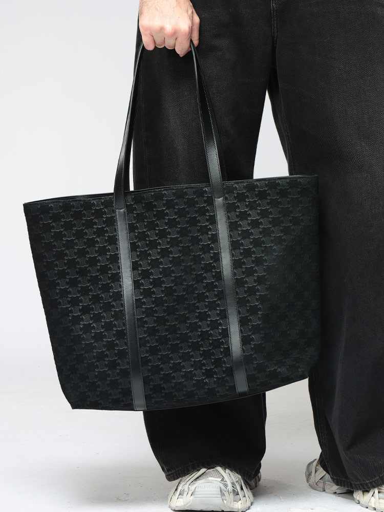CELINE (セリーヌ) トリオンフエンボス ミュージアム トートバッグ