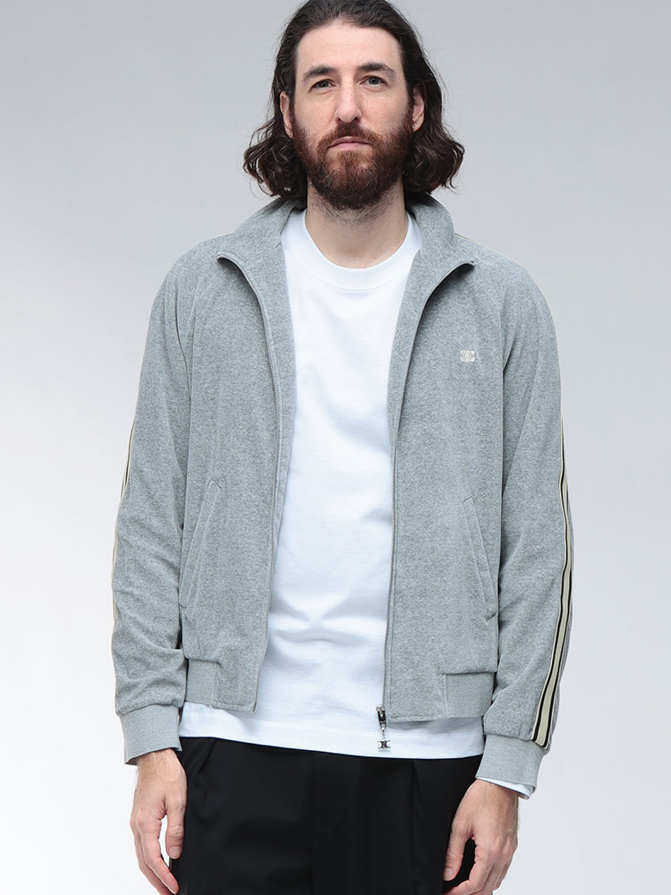 CELINE (セリーヌ) ベルベットコットン トラックジャケット