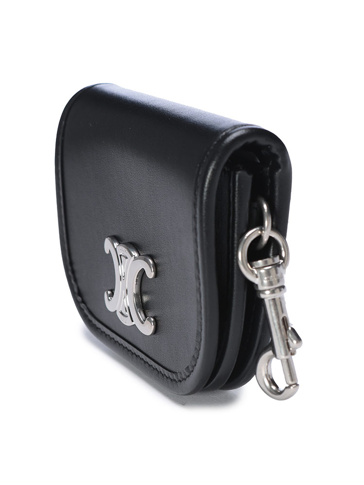 CELINE (セリーヌ) キーリング ナノ ブザス トリオンフ カードホルダー