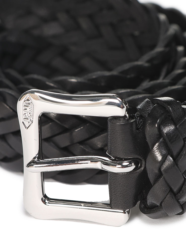 J&M Davidson (ジェイアンドエムデヴィッドソン) 牛革 手編み ピン