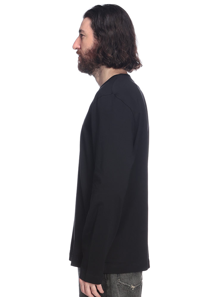 AMI PARIS (アミパリス) Ami de Coeur 胸ロゴ刺繍 長袖 Tシャツ ロンT