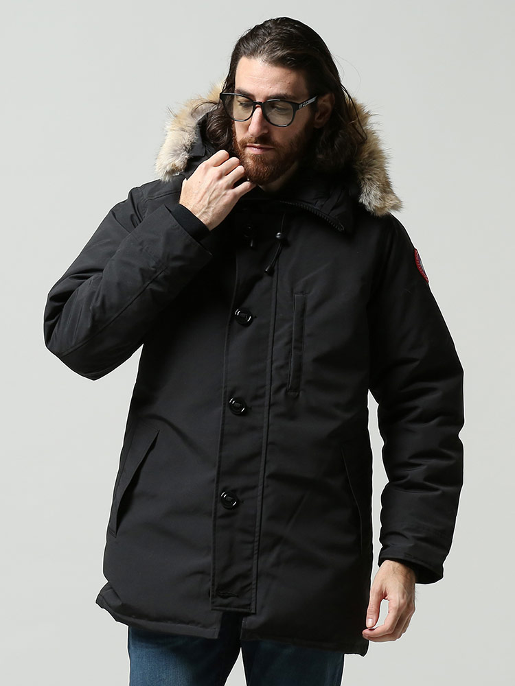 CANADA GOOSE (カナダグース) ファーフード フルジップ ダウン