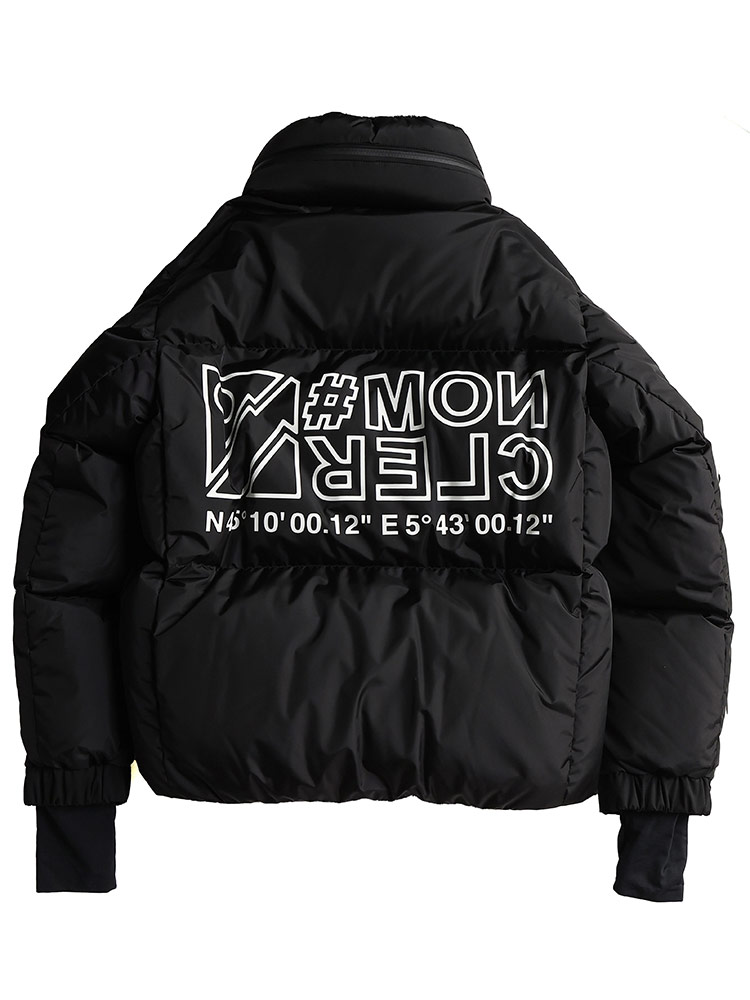 MONCLER (モンクレール) BIGロゴ フード収納 フルジップ VERDONS