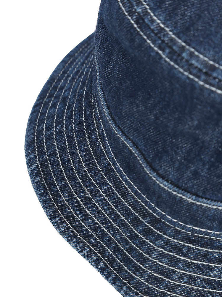 デニム 深め バケットハット DENIM DEEP CROWN BOONIE (CASTANO