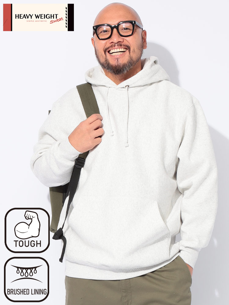 スウェットパーカー 裏起毛 ヘビーウェイト プルオーバー トップス