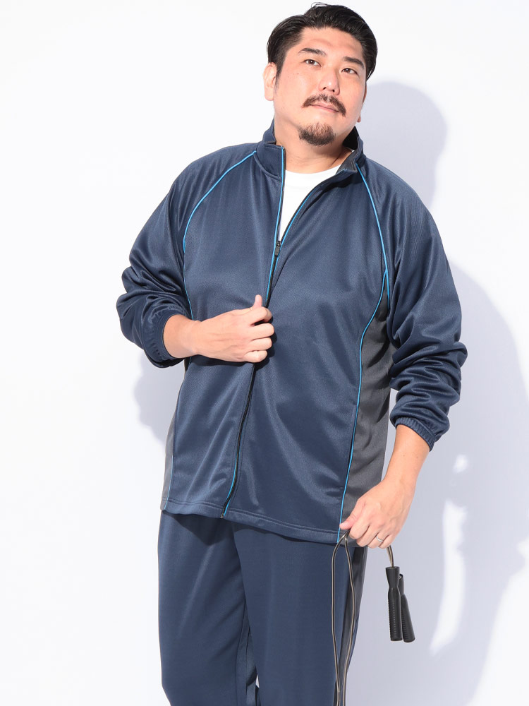 セットアップ 吸水速乾 抗菌 防臭 ライン トラックジャケット パンツ